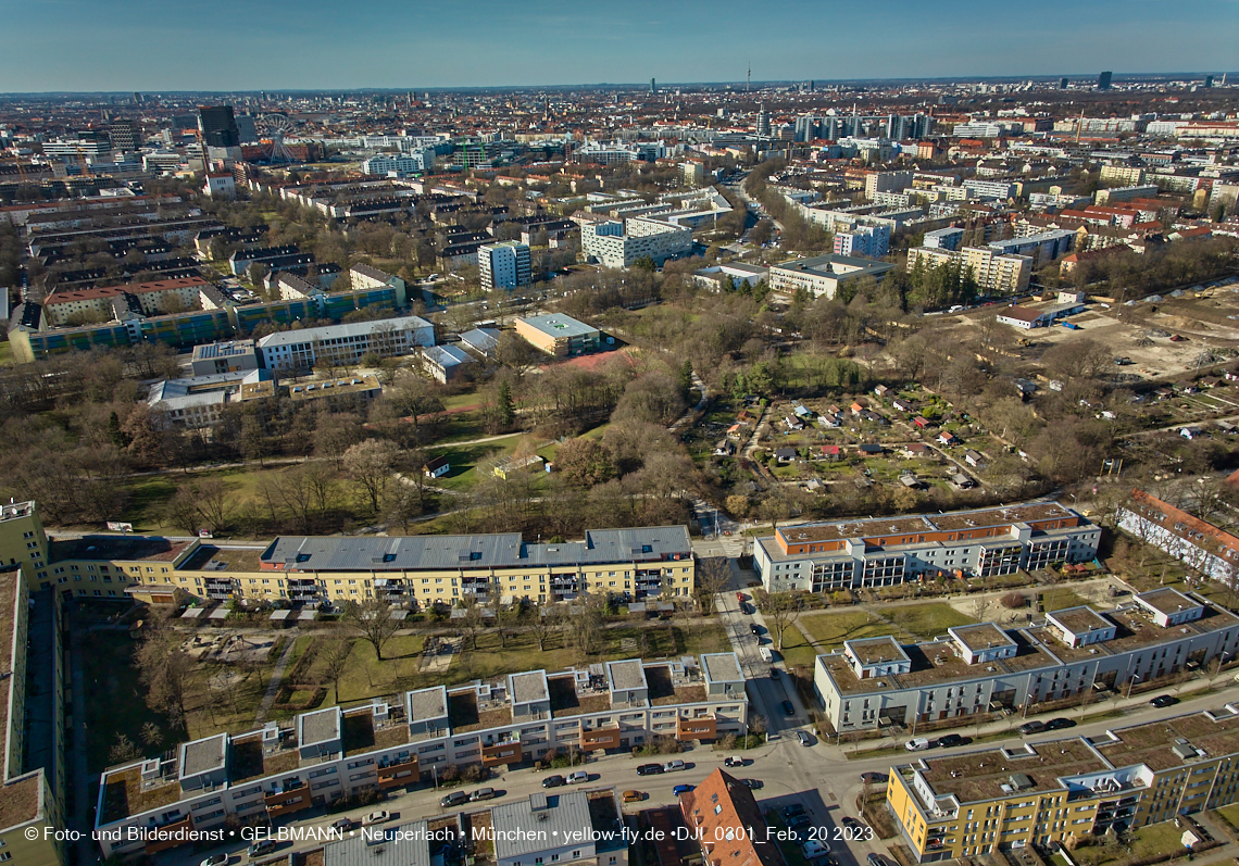 20.02.2023 -  der verschwundene Hachinger Bach in Neuperlach und Berg am Laim
